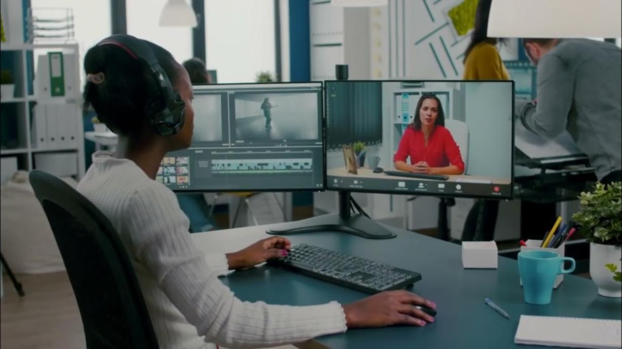 Entorno de aprendizaje en línea con conexión estable